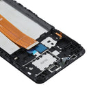 Original LCD Screen and Digitizer Full Assembly with Frame for Samsung Galaxy A12 SM-A125F