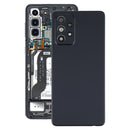 Battery Back Cover with Camera Lens Cover for Samsung Galaxy A52 5G/4G(Black)