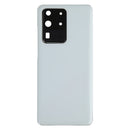 Battery Back Cover with Camera Lens Cover for Samsung Galaxy S20 Ultra(White)