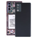 Battery Back Cover with Camera Lens Cover for Samsung Galaxy Note20(Black)