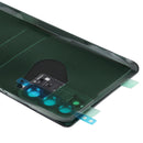 Battery Back Cover with Camera Lens Cover for Samsung Galaxy Note20(Black)