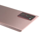 Battery Back Cover with Camera Lens Cover for Samsung Galaxy Note20(Rose Gold)