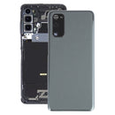 Battery Back Cover with Camera Lens Cover for Samsung Galaxy S20(Grey)