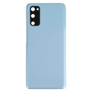 Battery Back Cover with Camera Lens Cover for Samsung Galaxy S20(Blue)