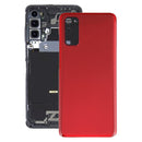 Battery Back Cover with Camera Lens Cover for Samsung Galaxy S20(Red)