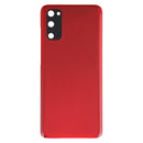 Battery Back Cover with Camera Lens Cover for Samsung Galaxy S20(Red)