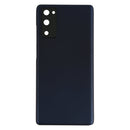 Battery Back Cover with Camera Lens Cover for Samsung Galaxy S20 FE(Black)