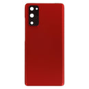 Battery Back Cover with Camera Lens Cover for Samsung Galaxy S20 FE(Red)