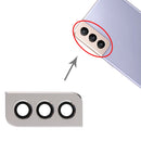 Camera Lens Cover for Samsung Galaxy S21+ 5G(Silver)