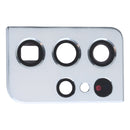 Camera Lens Cover for Samsung Galaxy S21 Ultra 5G(Silver)