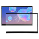 Front Screen Outer Glass Lens for Samsung Galaxy Book S SM-W767(Black)