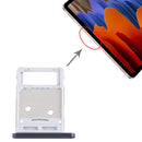 SIM Card Tray + Micro SD Card Tray for Samsung Galaxy Tab S7 SM-T870/T875 (Black)