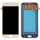 LCD Screen and Digitizer Full Assembly (TFT Material) for Galaxy A7 (2017), A720FA, A720F/DS(Gold)