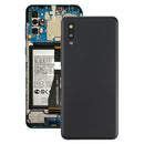 Battery Back Cover with Camera Lens Cover for Samsung Galaxy A02(Black)