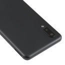 Battery Back Cover with Camera Lens Cover for Samsung Galaxy A02(Black)