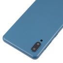 Battery Back Cover with Camera Lens Cover for Samsung Galaxy A02(Blue)