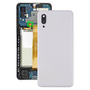 Battery Back Cover with Camera Lens Cover for Samsung Galaxy A02(White)