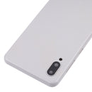 Battery Back Cover with Camera Lens Cover for Samsung Galaxy A02(White)