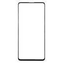 10 PCS Front Screen Outer Glass Lens for Samsung Galaxy A51 (Black)
