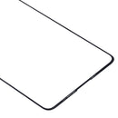 10 PCS Front Screen Outer Glass Lens for Samsung Galaxy A51 (Black)