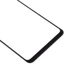 10 PCS Front Screen Outer Glass Lens for Samsung Galaxy A20s (Black)