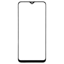 10 PCS Front Screen Outer Glass Lens for Samsung Galaxy A40s (Black)