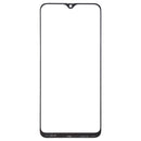 10 PCS Front Screen Outer Glass Lens for Samsung Galaxy A40s (Black)