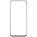 10 PCS Front Screen Outer Glass Lens for Samsung Galaxy A90 / A80 (Black)