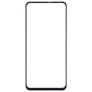 10 PCS Front Screen Outer Glass Lens for Samsung Galaxy A60 (Black)