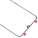 10 PCS Front Screen Outer Glass Lens for Samsung Galaxy A70 (Black)