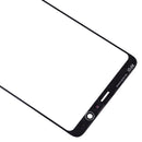 10 PCS Front Screen Outer Glass Lens for Samsung Galaxy A8 Star (A9 Star) (Black)