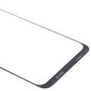 10 PCS Front Screen Outer Glass Lens for Samsung Galaxy A50 / A30 / M30 / A4S (Black)