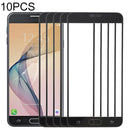 10 PCS Front Screen Outer Glass Lens for Samsung Galaxy J7 Prime, On7 (2016), G610F, G610F/DS, G610F/DD, G610M, G610M/DS, G610Y/DS(Black)