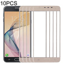 10 PCS Front Screen Outer Glass Lens for Samsung Galaxy J7 Prime, On7 (2016), G610F, G610F/DS, G610F/DD, G610M, G610M/DS, G610Y/DS(Gold)