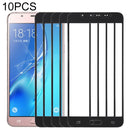 10 PCS Front Screen Outer Glass Lens for Samsung Galaxy J5 (2016) / J510FN / J510F / J510G / J510Y / J510M(Black)