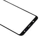 10 PCS Front Screen Outer Glass Lens for Samsung Galaxy A6+ (2018) / A605 (Black)