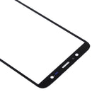 10 PCS Front Screen Outer Glass Lens for Samsung Galaxy J8, J810F/DS, J810Y/DS, J810G/DS (Black)