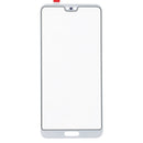 10 PCS Front Screen Outer Glass Lens for Huawei P20 (White)