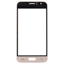 10 PCS Front Screen Outer Glass Lens for Samsung Galaxy J1 (2016) / J120(Gold)