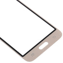 10 PCS Front Screen Outer Glass Lens for Samsung Galaxy J1 (2016) / J120(Gold)