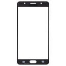 10 PCS Front Screen Outer Glass Lens for Samsung Galaxy J7 Max(Black)