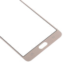10 PCS Front Screen Outer Glass Lens for Samsung Galaxy J7 Max(Gold)