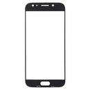 10 PCS Front Screen Outer Glass Lens for Samsung Galaxy J7 (2017) / J730(Black)