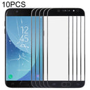 10 PCS Front Screen Outer Glass Lens for Samsung Galaxy J5 (2017) / J530(Black)
