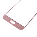 10 PCS Front Screen Outer Glass Lens for Samsung Galaxy J3 (2017) / J330(Rose Gold)