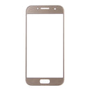 10 PCS Front Screen Outer Glass Lens for Samsung Galaxy A3 (2017) / A320(Gold)