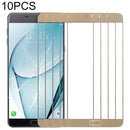 10 PCS Front Screen Outer Glass Lens for Samsung Galaxy A9 (2016) / A900(Gold)