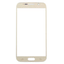 10 PCS Front Screen Outer Glass Lens for Samsung Galaxy S6 / G920F (Gold)