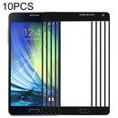 10 PCS Front Screen Outer Glass Lens for Samsung Galaxy A7 (2015) (Black)