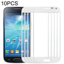 10 PCS Front Screen Outer Glass Lens for Samsung Galaxy S IV mini / i9190(White)
